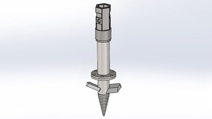 Baumalight Small Stump Planner Bits | Model D002771 | 2" Hex x 8" - 2" Hex x 20" Attachment Size | 650 lbs | For Skid Steer
