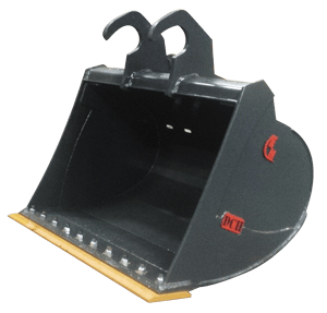 NM Attachments Bucket Smooth Excavator | Model 5DC Series | 30"-48" Attachment Size | 10000LBS-14000LBS | For Excavator