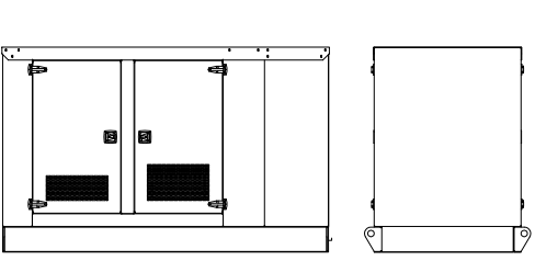 Taylor Power System Standby-Diesel Generators | Model TD-100 | Horsepower 149 HP | Power Output 100kW (125kVA) | Open & Enclosed Unit