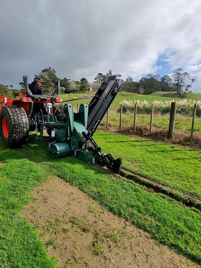 Trenchit Trencher With Hydraulic Depth Control | Model TCT PRO & Fairway | 40-100HP | For Tractor