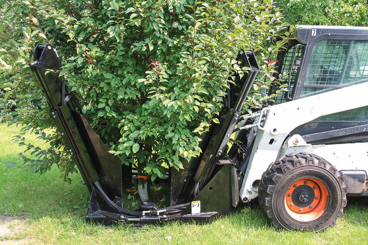 Erskine Tree Spade  Series | Width 46" & 62" inches | Hydraulic Flow 5-25 GPM | For Skid Steer