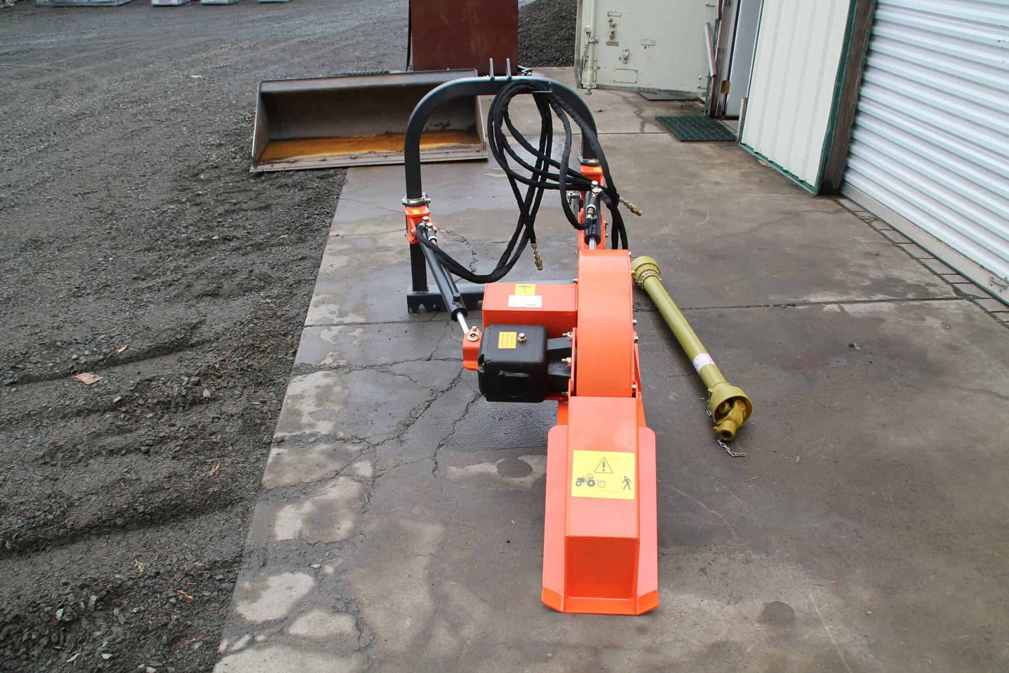 Farmer Helper | 2-Way Hydraulic Stump Grinder | Model FH-SG24-PRO | 24" Cutting Wheel | Dual Direction Carbide Teeth | Horsepower 30 To 50 HP | For Tractors