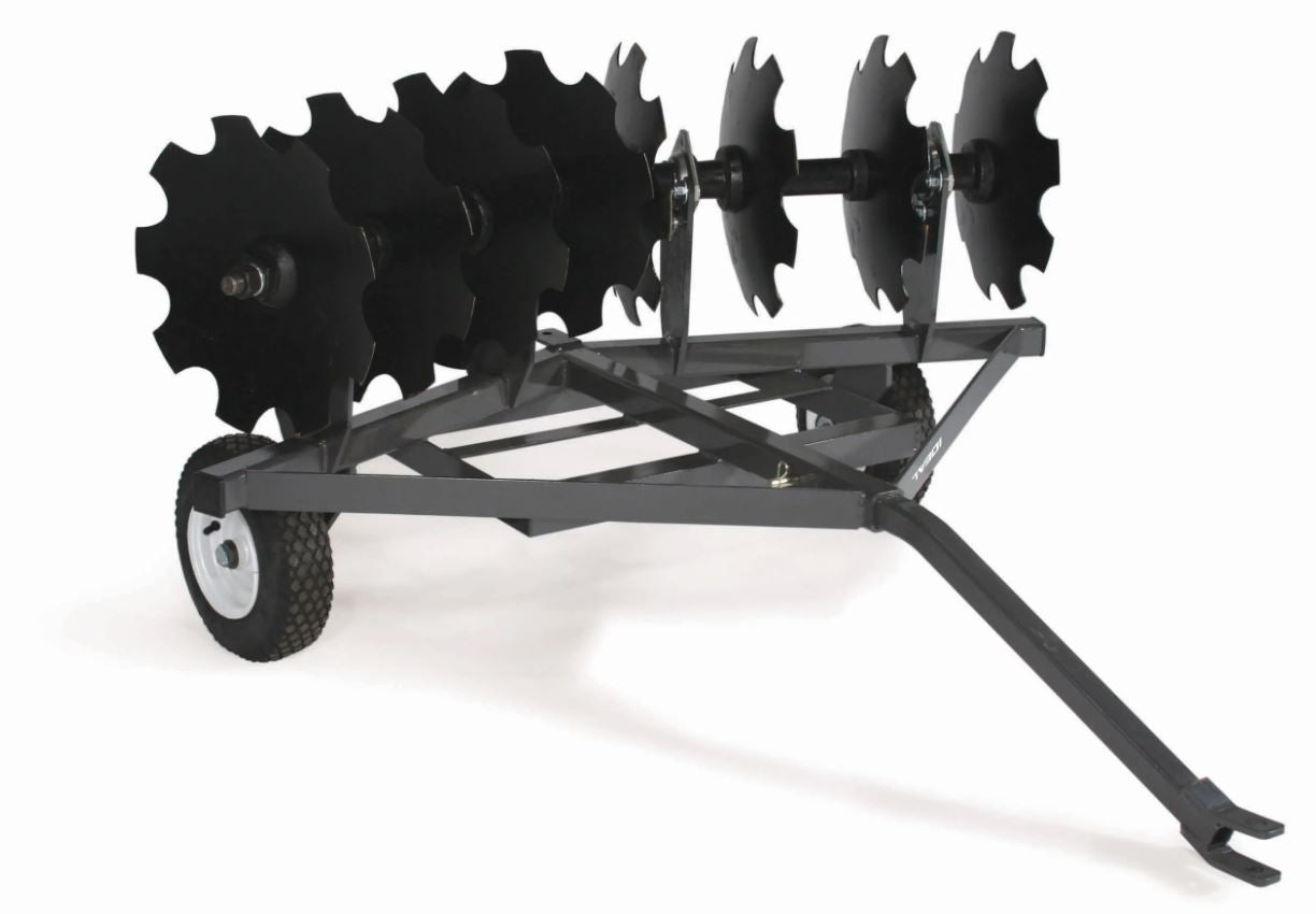 Wildlife Farming UTV Disc Soil Prep | 5′ Working Width | Disc Harrow, Flip Disc & Combo Cultipacker | 18–45 HP | For ATVs, UTVs & Small Tractors
