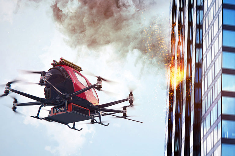 EHang EH216F AVVF Firefighting Aerial Vehicle