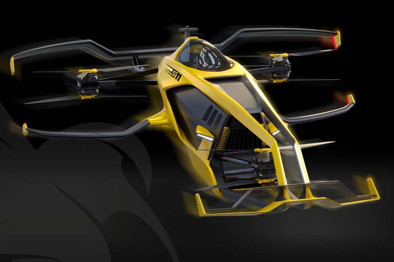 MACA S11 Hydrogen Flight Formula 1 High-Performance Racing eVTOL For Racing Enthusiasts