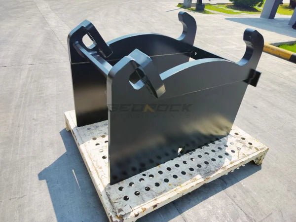 Bedrock Attachments Fusion Coupler Blank Hook | Model WQP01 | For Wheel Loader Buckets
