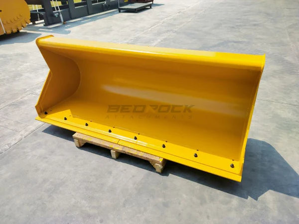 Bedrock Attachments General Purpose Bucket | Model BHGPB89W33H | Width 89" | For Backhoe Loaders