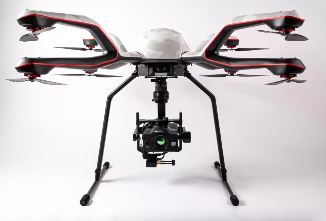 Workswell FLIR GIS-320 RadioMatric Drone Camera For GAS Detection (14.5 ‚ ° LENS)