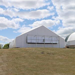 FarmTek GrowSpan Series 750 Commercial Greenhouse | Automated Light Deprivation | Durable Galvanized Steel, Energy-Efficient Insulation