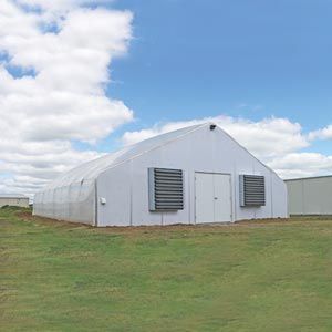 FarmTek GrowSpan Series 750 Commercial Greenhouse | Automated Light Deprivation | Durable Galvanized Steel, Energy-Efficient Insulation