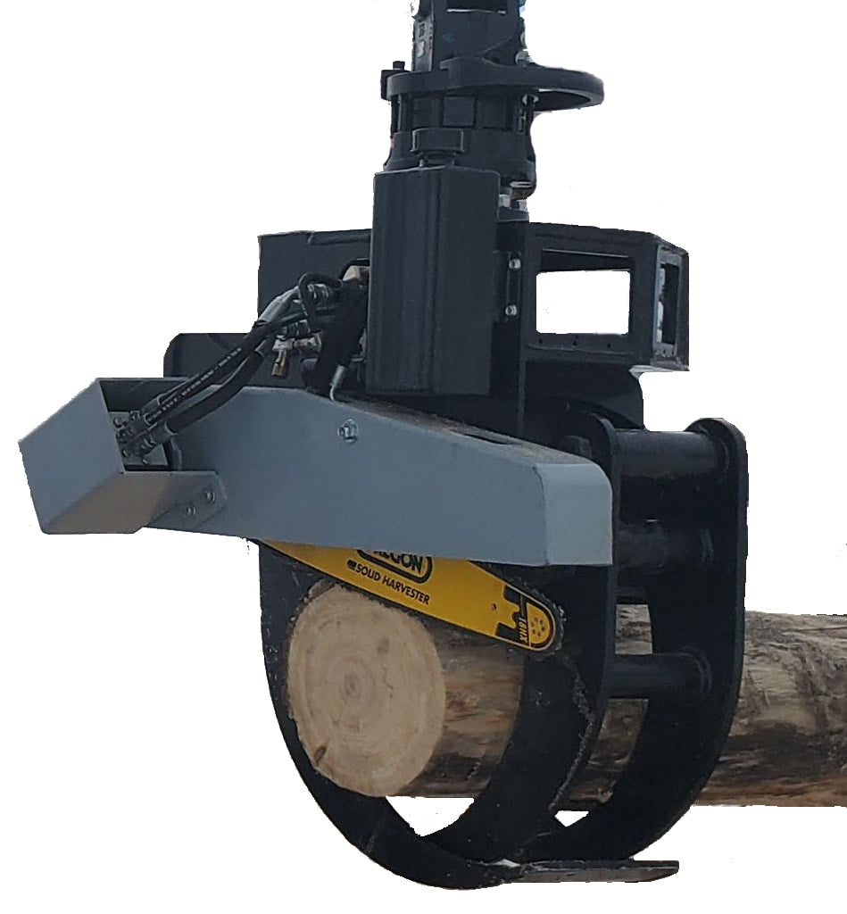 Hammer Head Grapple Saw | Model GSR-55 | Maximum Grapple Opening 55" | Hydraulic Flow Range 15.5+ GPM | For Skid Steers