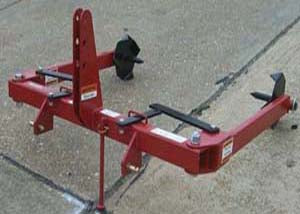 Worksaver | 3-Point Hay Handler Unroller | Model 831340 | Width 4'–6' Bale Handling | Horsepower 25 To 45 | For Tractors