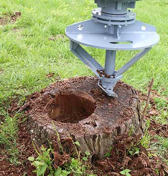 Baumalight Small Stump Planner Bits | Model D002771 | 2" Hex x 8" - 2" Hex x 20" Attachment Size | 650 lbs | Hydraulic Flow 20 To 45 GPM | For Skid Steer