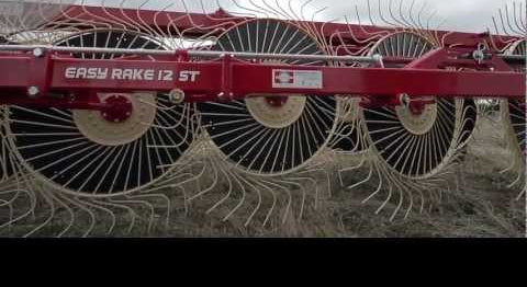 Durabilt 14-20 Wheel BI-Fold Rake | 27' 4" to 37' 8" Working Width | For Tractor