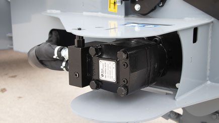 Baumalight | Stump Grinder | S22 | 24" Rotor | 12V Swing Actuator | 12–25 GPM | For Skidsteer