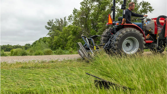Ignite Attachments 3-Point Sickle Bar Mower | Cutting Width 84" | Horsepower 35 HP | For Tractors