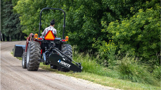 Ignite Attachments 3-Point Sickle Bar Mower | Cutting Width 60" | Horsepower 20 HP | For Tractors