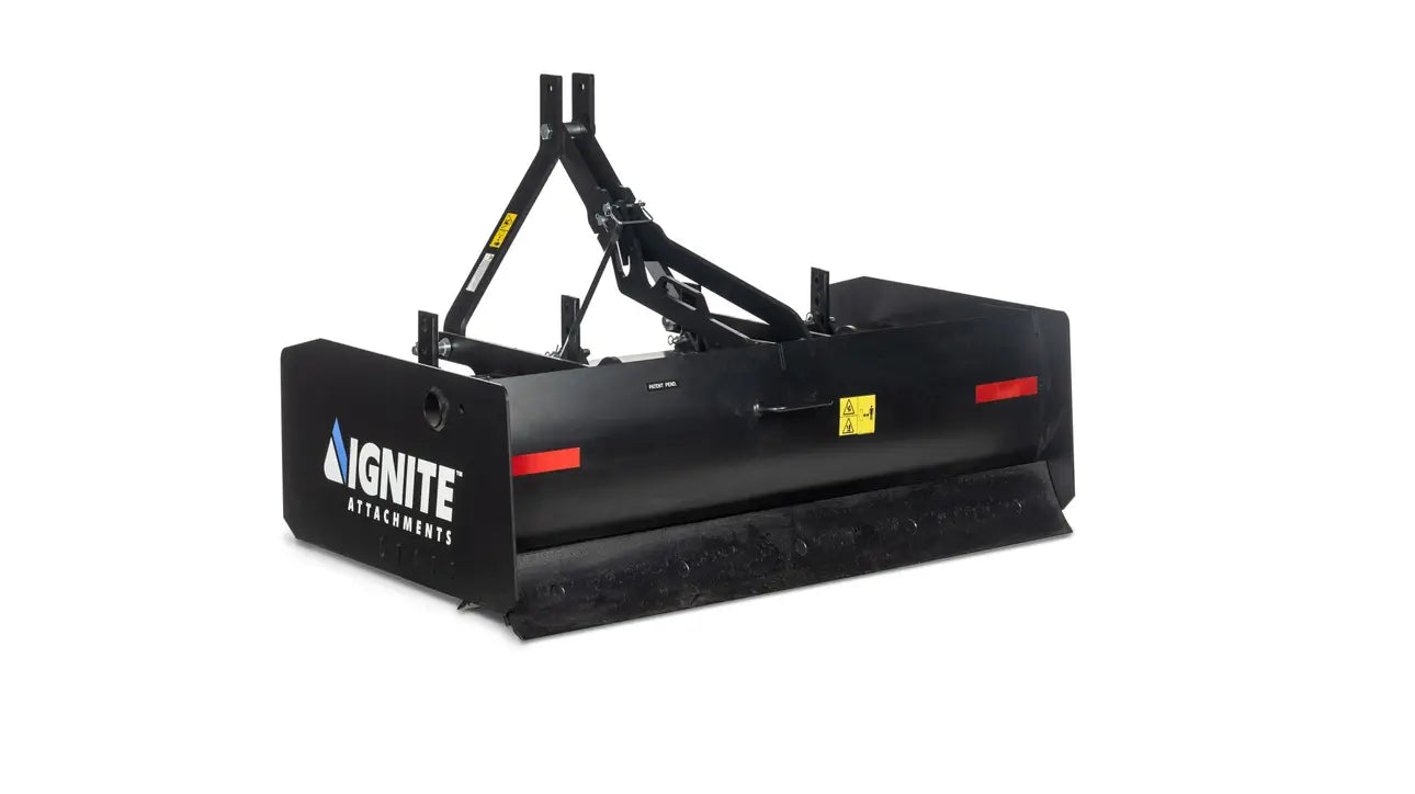 Ignite Attachments Box Plane 60" | SKU 46932583 | Width 58.5" | Horsepower 20–40 HP | For Tractors