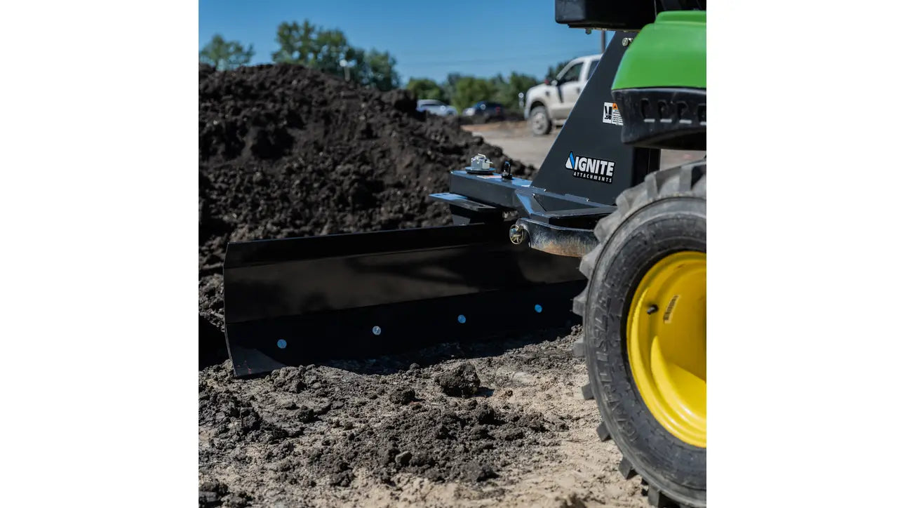 Ignite Attachments 3-Point Blade Box | Blade Width 84" | Blade Height 15" | Horsepower 25-55 HP | For Tractors