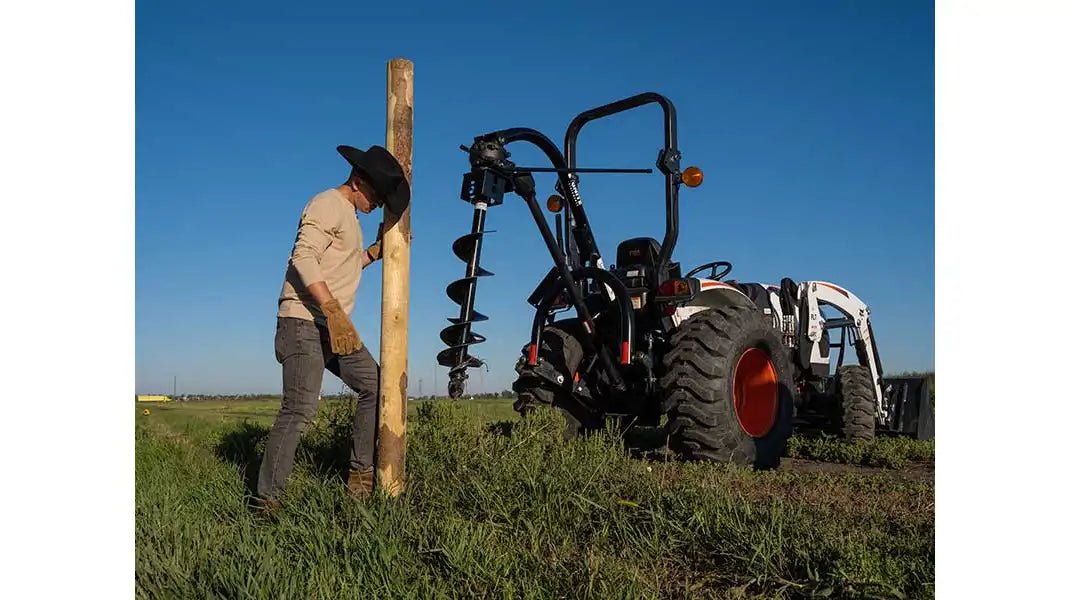 Ignite Attachments 3-Point Auger & Post Hole Digger | 6"/9"/12" Bits | Up to 12-Inch Diameter | Horsepower 20-45 HP | For Tractors
