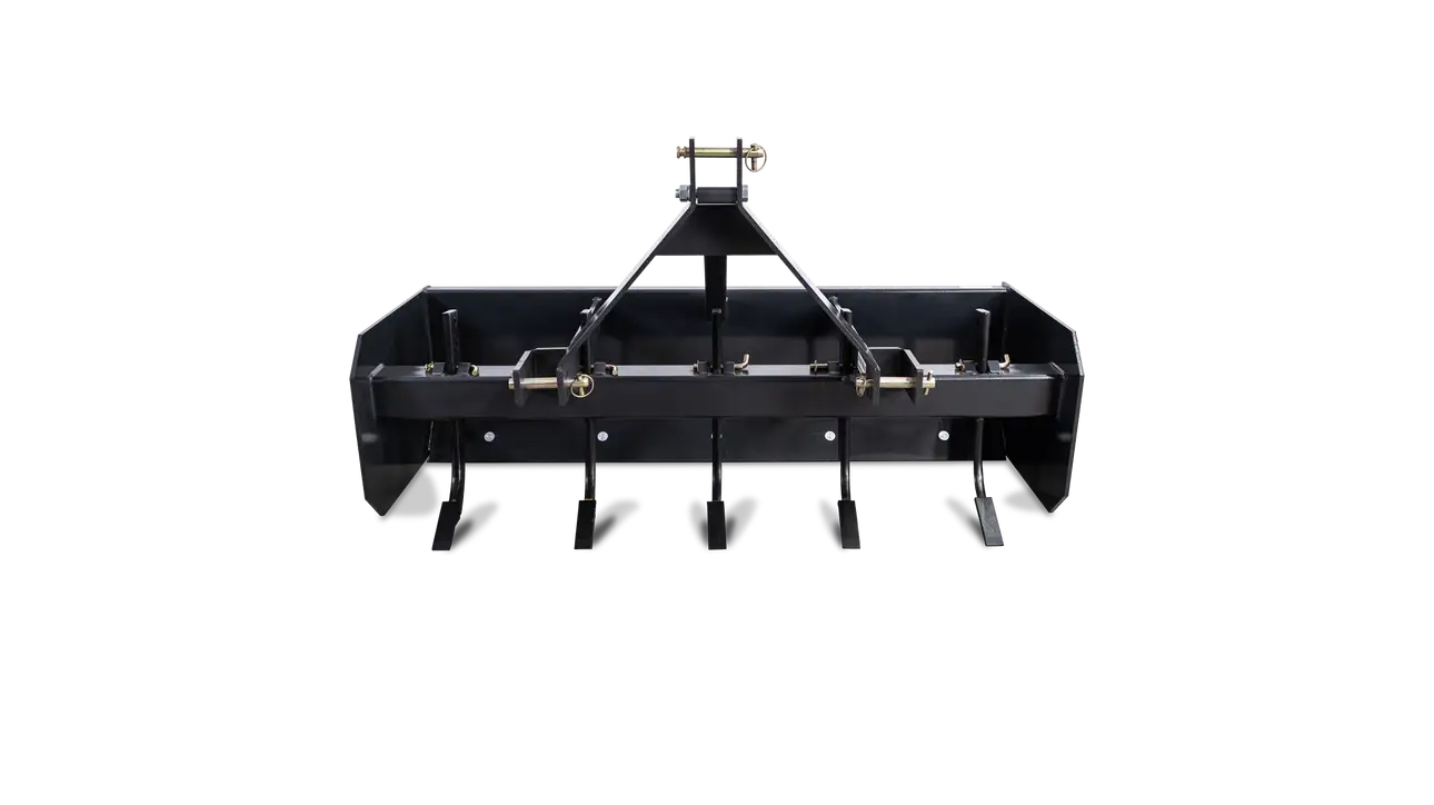 Ignite Attachments 3-Point Blade Box 72" | SKU 7494926 | Blade Width 73.5" | Blade Height 33" | Horsepower 25-50 HP | For Tractors