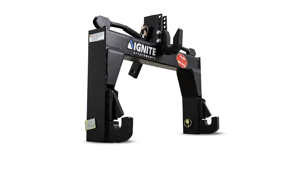 Ignite Attachments 3‑Point Quick Hitch | SKU 7498400 | Width 30.25" | Horsepower 20‑45 HP | For Tractors