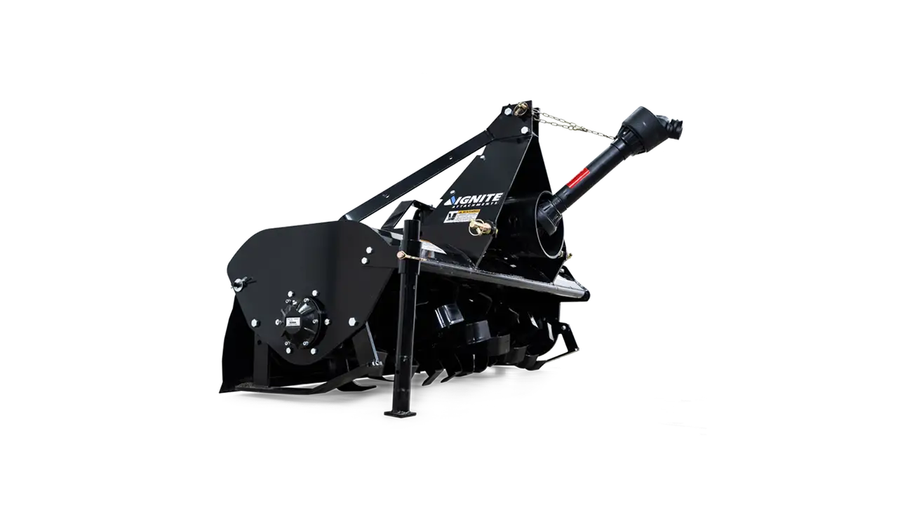Ignite Attachments 3PT Rotary Tiller 72" | Model 7494929 | Width 70.5" | Horsepower 30‑55 HP | For Tractors