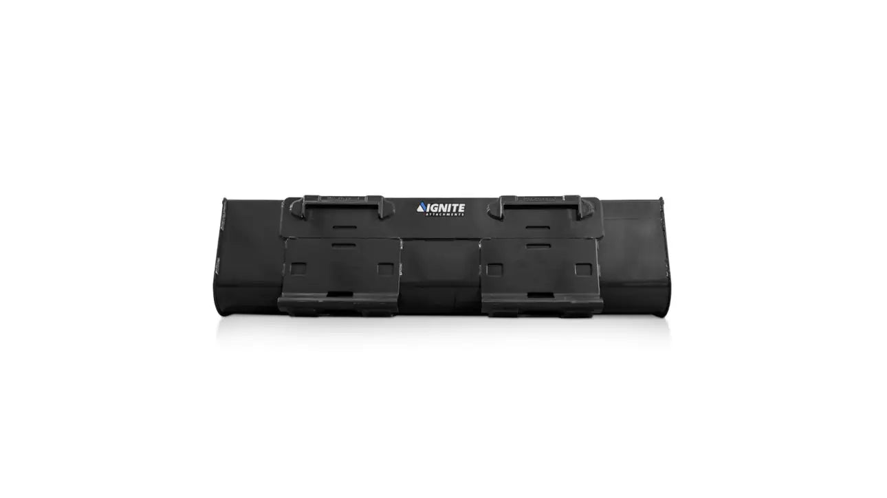 Ignite Attachments Heavy-Duty Bucket | Width 62" | Hydraulic Flow Range 13-25 GPM | For Skid Steers