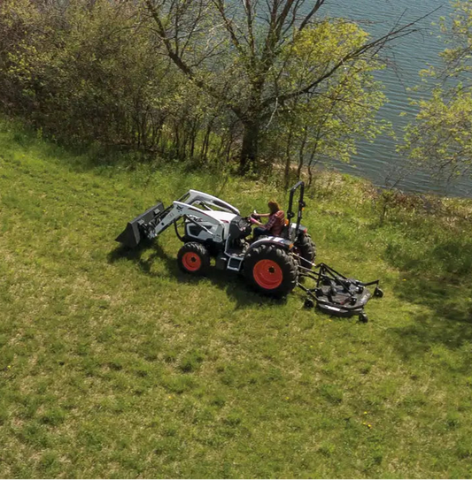 Ignite Attachments 3-Point Finish Mower | Overall Width 73" | Cutting Width 72" | Horsepower 32-40 HP | For Tractors