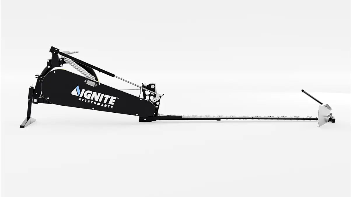 Ignite Attachments 3-Point Sickle Bar Mower | Cutting Width 84" | Horsepower 35 HP | For Tractors