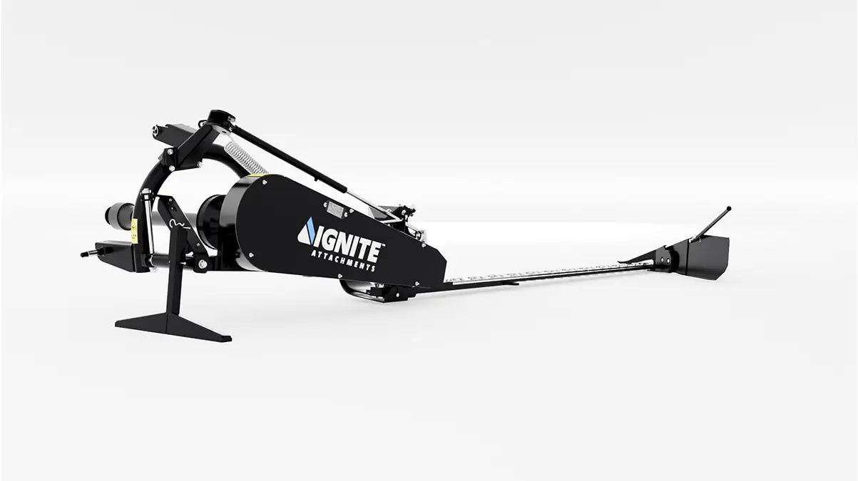 Ignite Attachments 3-Point Sickle Bar Mower | Cutting Width 84" | Horsepower 35 HP | For Tractors