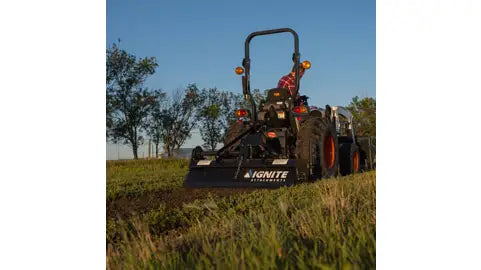 Ignite Attachments 3PT Rotary Tiller 72" | Model 7494929 | Width 70.5" | Horsepower 30‑55 HP | For Tractors