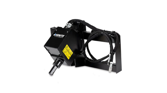 Ignite Attachments 75DDH Auger Attachment | Model 7519005 | Width 45" | Hydraulic Flow 8–20 GPM | For Skid‑Steer Loaders
