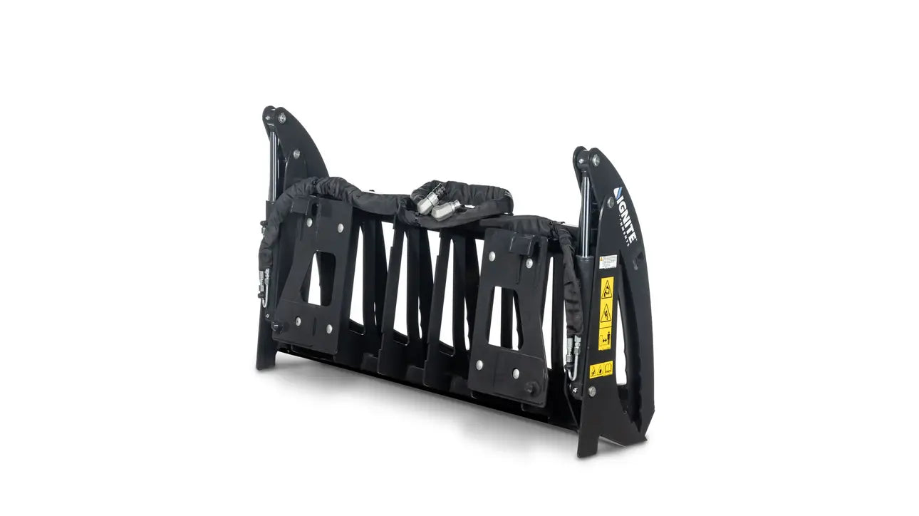 Ignite Attachments Grapple Rake | SKU 46918391‑B | Width 60.5” | Horsepower 20–50 HP | For compact tractors
