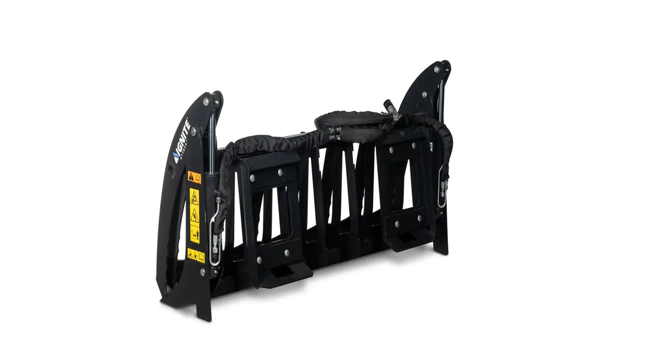 Ignite Attachments Grapple Rake | SKU 46918391‑B | Width 60.5” | Horsepower 20–50 HP | For compact tractors