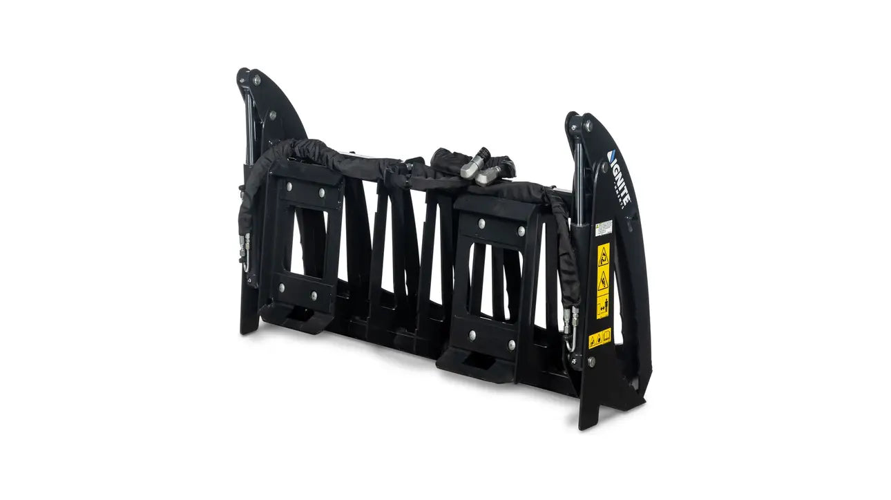 Ignite Attachments Grapple Rake | SKU 46918391‑B | Width 60.5” | Horsepower 20–50 HP | For compact tractors