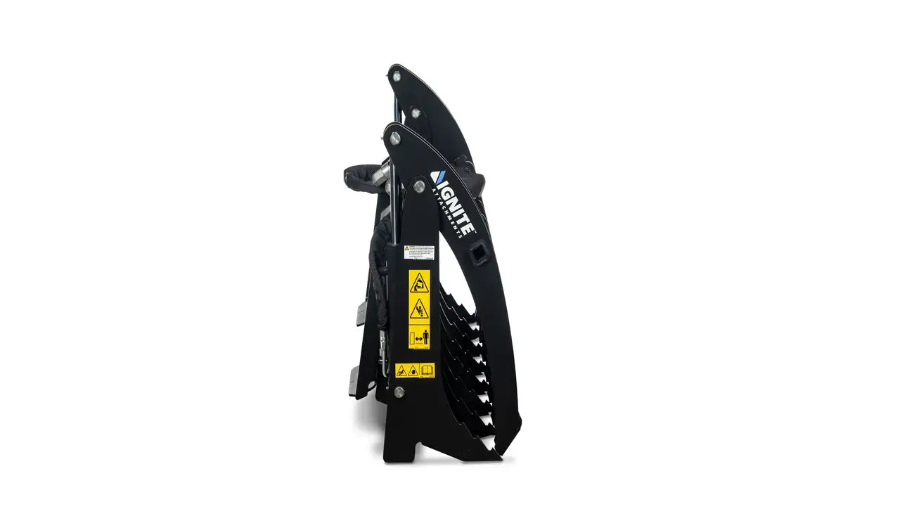 Ignite Attachments Grapple Rake | SKU 46918391‑B | Width 60.5” | Horsepower 20–50 HP | For compact tractors