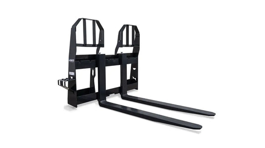 Ignite Attachments 4K Heavy Duty Pallet Fork and Frame Combo 48" | SKU 7494774‑75028580IG  | Width: 45.1" | Hydraulic Flow: 15-40 GPM | For Skid‑Steer Loaders