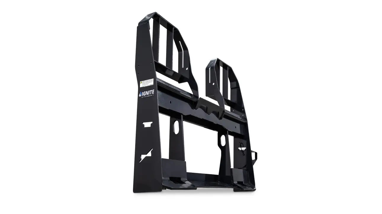 Ignite Attachments 4K Heavy Duty Pallet Fork Frame | Width 45.1" | SKU 7494774‑PF4K451 | Oil Flow 15-40 GPM | For Skid‑Steer/CTL
