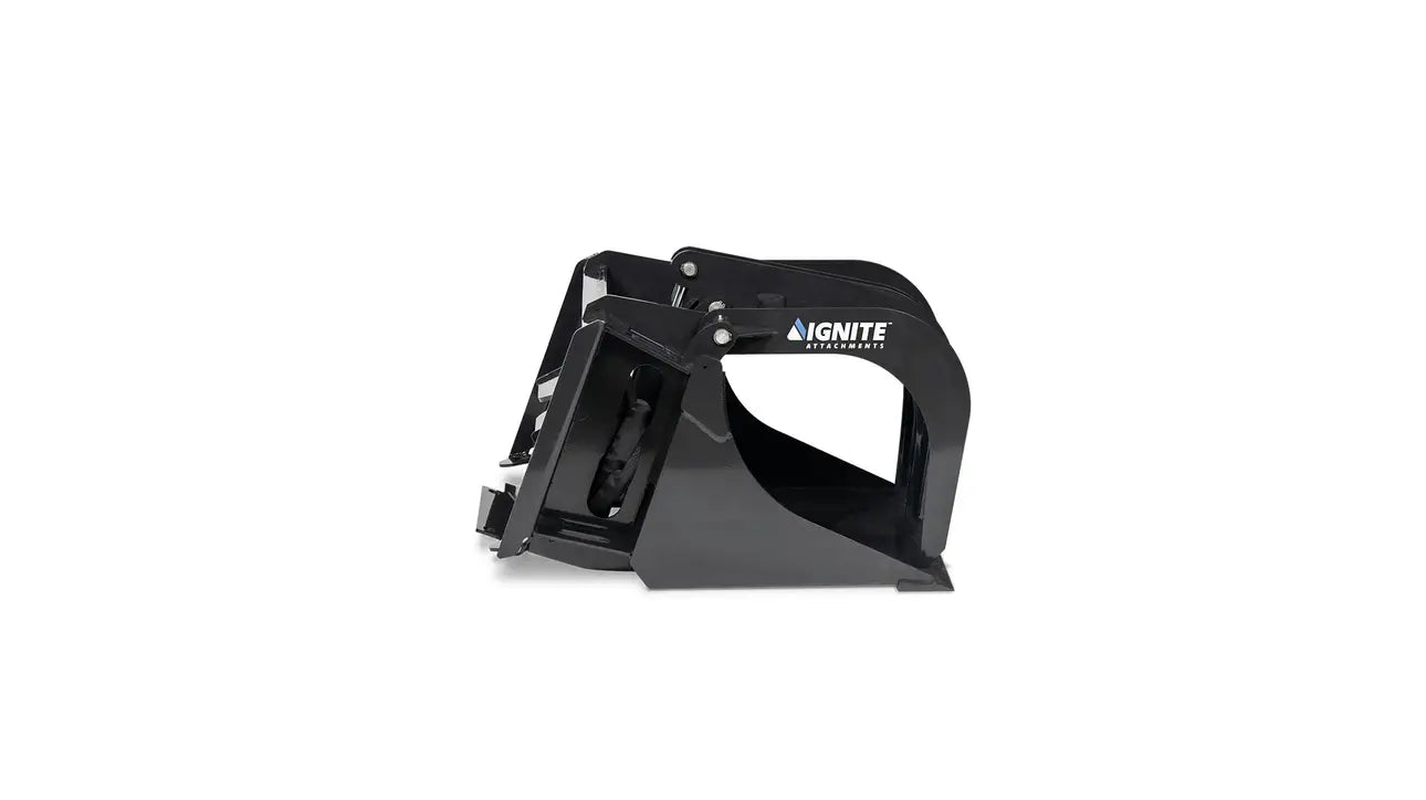 Ignite Attachments Mini Bucket Grapple | Width 36" | Hydraulic Horsepower 7–15 HP | Hydraulic Flow 5–15 GPM | For Mini Track Loaders