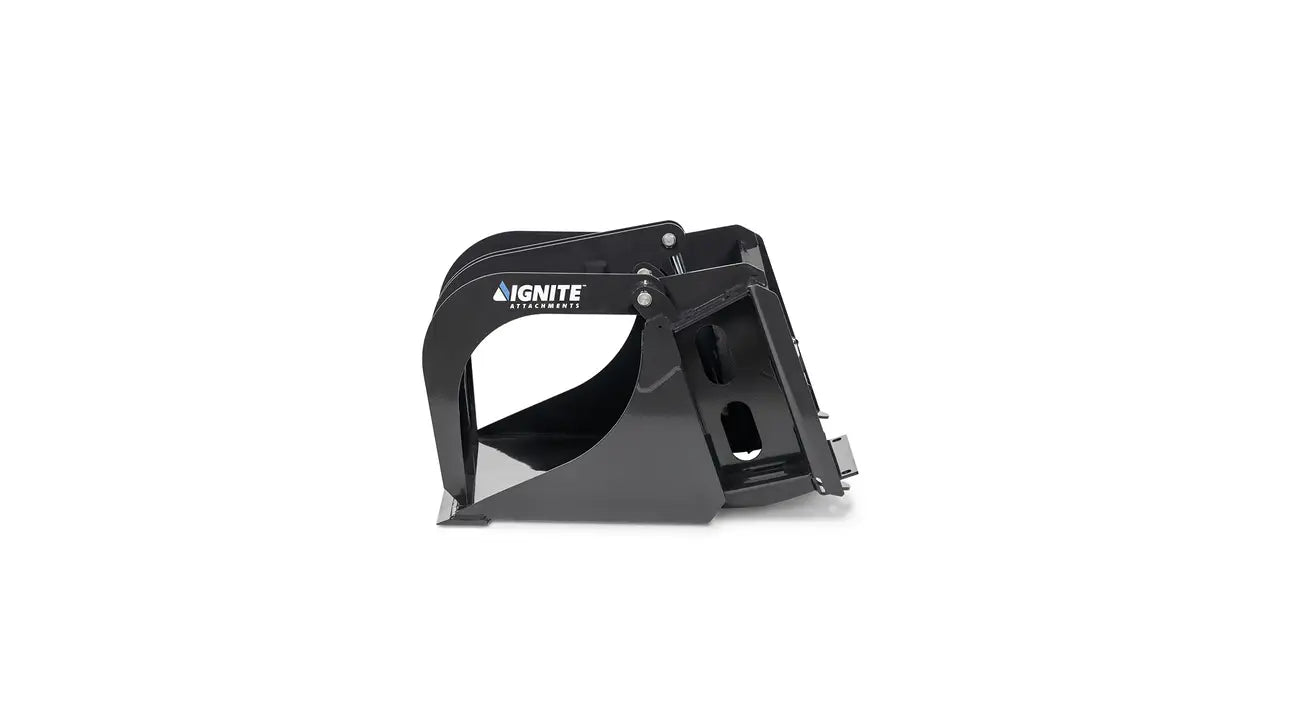 Ignite Attachments Mini Bucket Grapple | Width 36" | Hydraulic Horsepower 7–15 HP | Hydraulic Flow 5–15 GPM | For Mini Track Loaders
