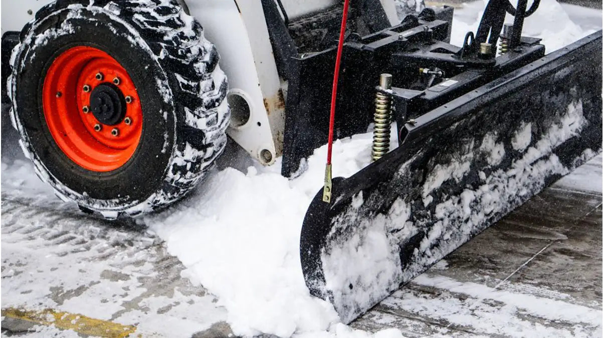 Ignite Attachments Snow Blade | Working Width 94" | Hydraulic Flow Range 13–25 GPM | For Skid Steers
