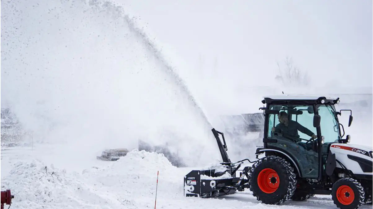Ignite Attachments 3-Point Snow Blower | Model 50SB | Overall Width 54" | Working Width 50" | Horsepower 15-35 HP | For Tractors