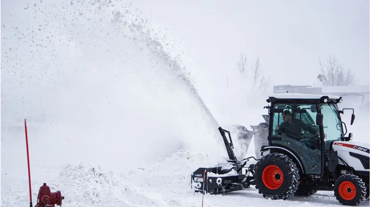 Ignite Attachments 3-Point Snow Blower | Model 50SB | Overall Width 54" | Working Width 50" | Horsepower 15-35 HP | For Tractors