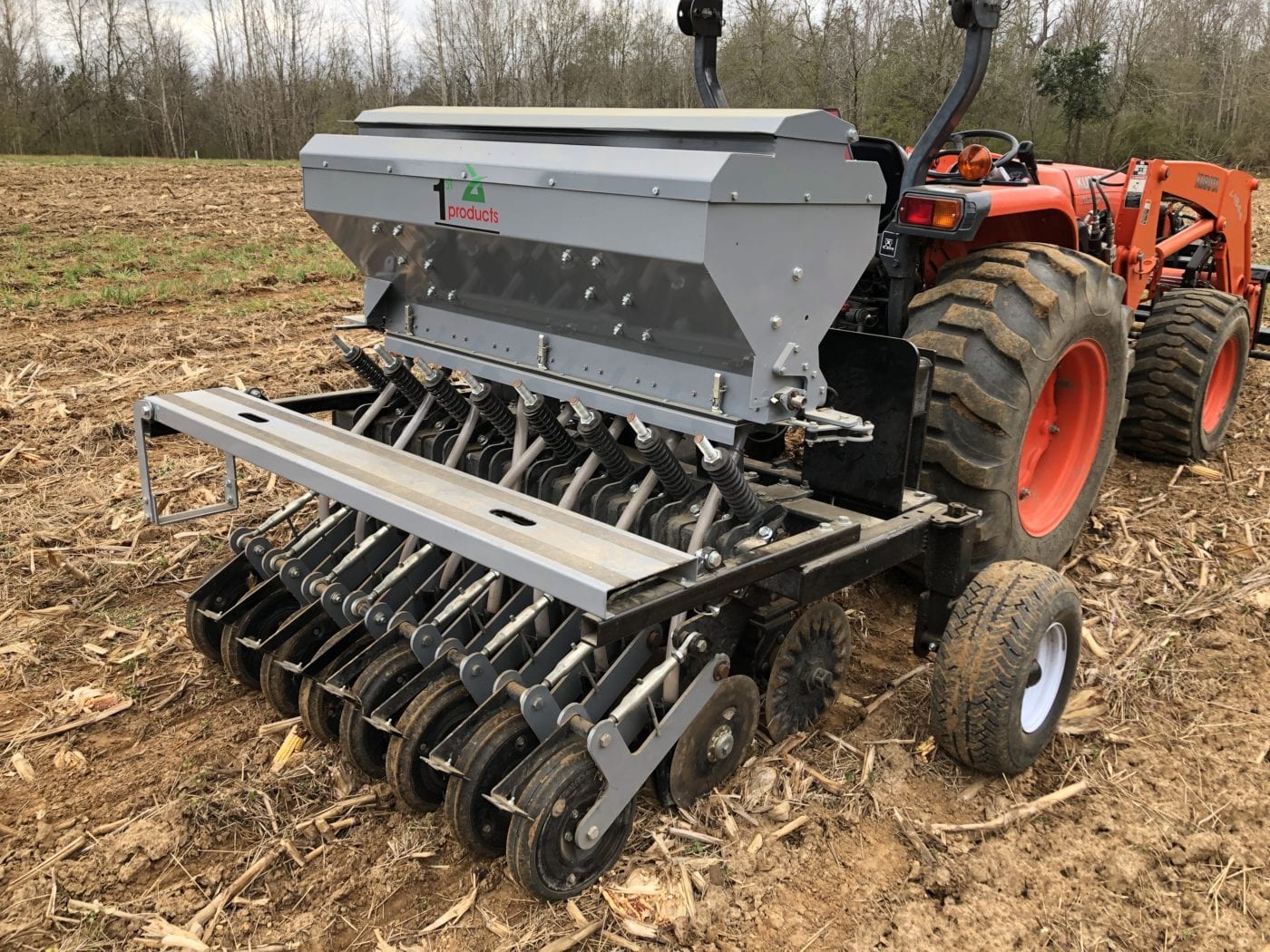 3pt seed planter 1st Products No Till Drill 6ft 3-Pt & Pull Type | Working Width 72"