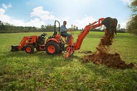Kioti Backhoe | Model KB2465 | Dig Depth 76.3" |  Bucket Force 2,817 lb | For CX2510 Series Tractors