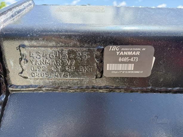 Yanmar Wheel Loader | 2025 Model V7 | 0.92 cu yd Bucket | 16.6 GPM | 47 HP | For Compact Applications