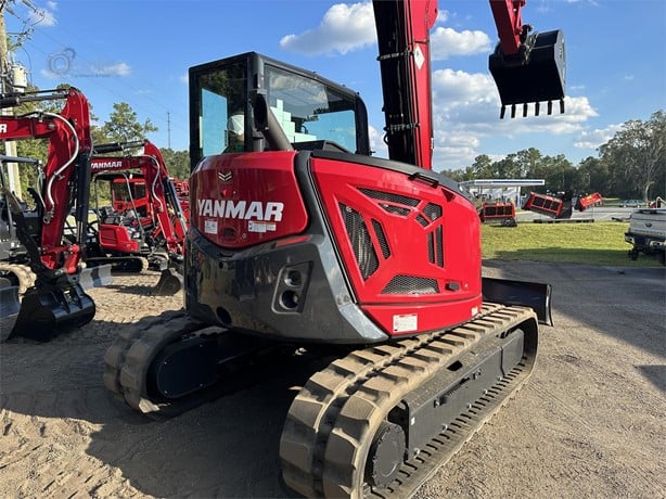 Yanmar Crawler Excavator | 2024 Model SV100-7 | Dig Depth 14 ft | 72 HP | 30.9 gal Fuel Capacity | For Compact Excavation Applications