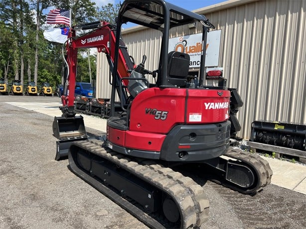 Yanmar Mini Excavator | 2024 Model VIO55-6A ( Open ) | 30" Bucket | 13 ft Dig Depth | 48 HP | For Compact Excavation