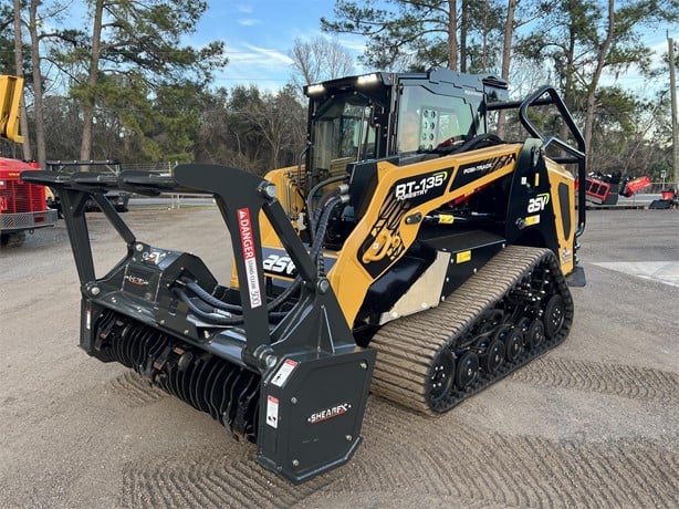 ASV Skid Steer with Mulcher | 2025 Model POSI-TRACK RT135F | Cutting Width 78" | 50 GPM | 132 HP | For Forestry Applications